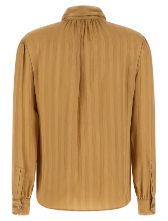 Блузка SAINT LAURENT Lavallière neck blouse (873576Y7J472601) #