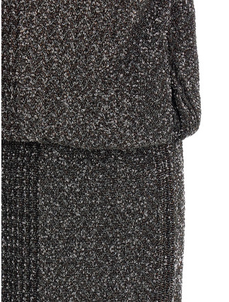 Платье миди MISSONI Sequin zigzag dress (DS26WG4GBC006RS91TP) #