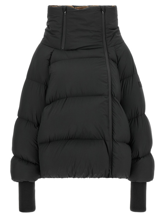 Пуховик GANNI Future Nylon down jacket (A1010242252) #1