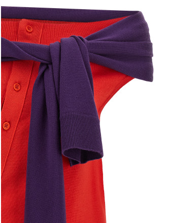 Повседневный топ J.W.ANDERSON 'Off Shoulder' (KW1576YN0100459) #