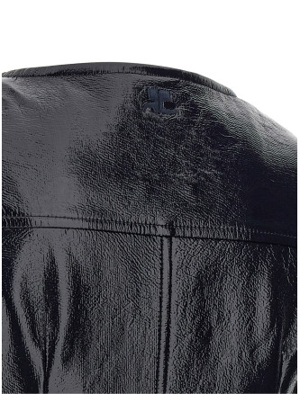 Мини-платье COURREGES '2-Pocket Vinyl' (426CRO932VY00147075) #
