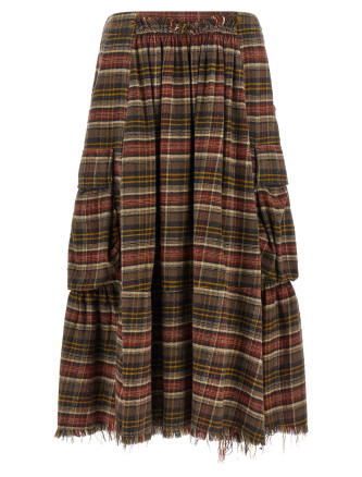 Юбка макси R13 Cargo skirt