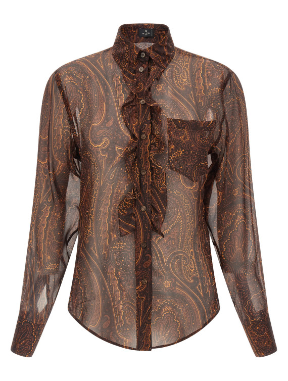 Рубашка ETRO Paisley silk shirt (WRIA011899SA124X0865) #1