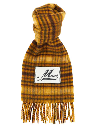 Шарф MARNI Check scarf
