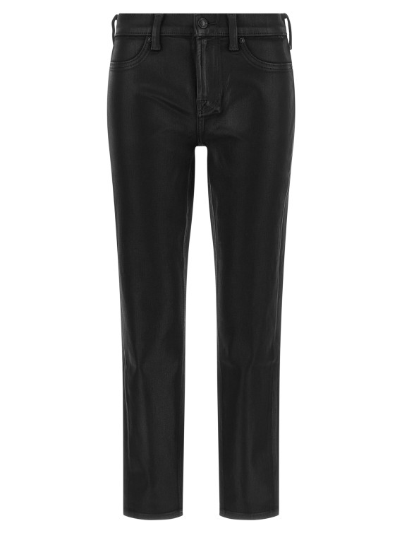 Джинсы 7 FOR ALL MANKIND Leather effect jeans (7UB20752U721H) #1