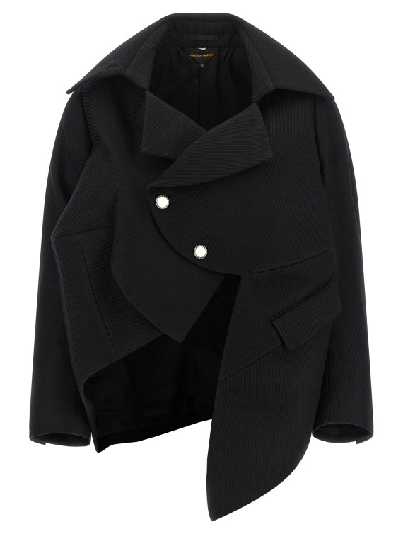 Жакет COMME DES GARÇONS Micro ribbed blazer (GRJ0161) #1