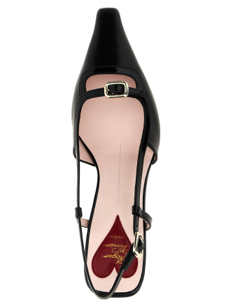 Каблуки средней высоты ROGER VIVIER 'Viv' (RVW72237660CH5B999) #