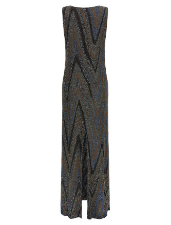 Платье макси MISSONI Zigzag dress (DS26WG3TBK01LYS91U7) #