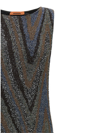 Платье макси MISSONI Zigzag dress (DS26WG3TBK01LYS91U7) #