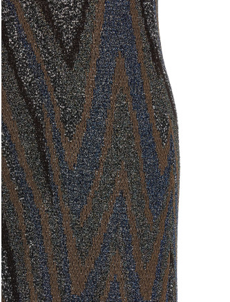 Платье макси MISSONI Zigzag dress (DS26WG3TBK01LYS91U7) #