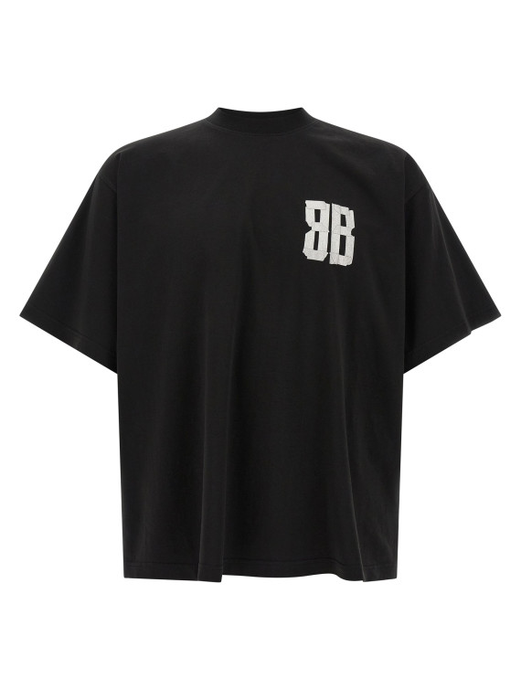 Футболка BALENCIAGA 'Glitter Tape Type' (871733TVVE41000) #1
