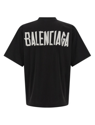 Футболка BALENCIAGA 'Glitter Tape Type' (871733TVVE41000) #