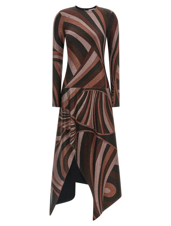 Платье миди EMILIO PUCCI 'Iride' (6UJI066U867011) #1