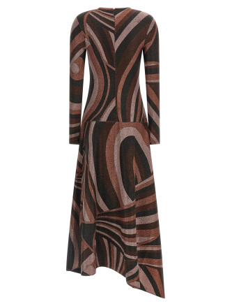 Платье миди EMILIO PUCCI 'Iride' (6UJI066U867011) #