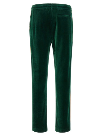 Брюки CASABLANCA 'Velour' (MAW26JTR39701GREENBROWNOFFWHITE) #
