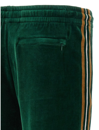 Брюки CASABLANCA 'Velour' (MAW26JTR39701GREENBROWNOFFWHITE) #