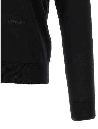 Поло FENDI Yellow stitching polo shirt with visible thread (FZC188B1Q2F0QA1) #