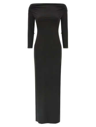 Платье макси THE ANDAMANE 'Tyla' (TM200136ATJP185BLACK) #