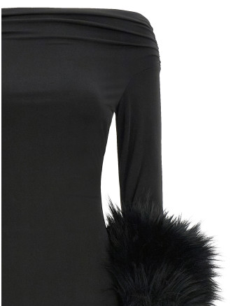 Платье макси THE ANDAMANE 'Tyla' (TM200136ATJP185BLACK) #