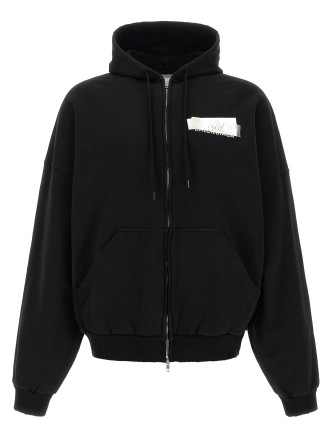 Худи BALENCIAGA 'Silver Tape'