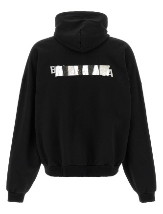 Худи BALENCIAGA 'Silver Tape' (A009EATVVE31000) #