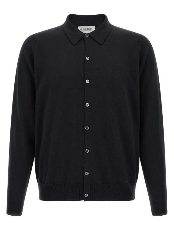 Рубашка JOHN SMEDLEY 'Tibor' (TIBORBLACK) #1