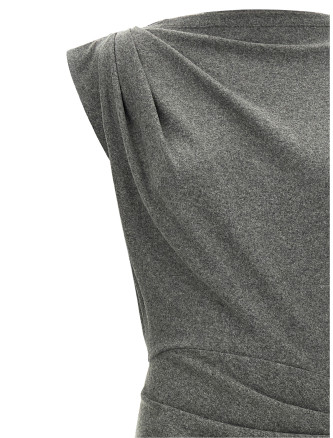 Платье миди MARANT ETOILE 'Naerys' (RO0260FDD3K05E02GY) #