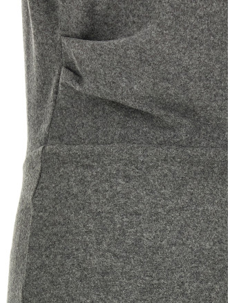 Платье миди MARANT ETOILE 'Naerys' (RO0260FDD3K05E02GY) #