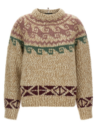 Свитер MONCLER GRENOBLE Jacquard sweater