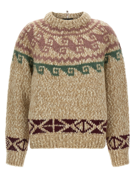 Свитер MONCLER GRENOBLE Jacquard sweater (L20989C00007N0696P04) #1