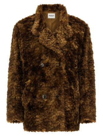 Шуба MARANT ETOILE 'Jya' (MA0554FAD3A01E50BW) #