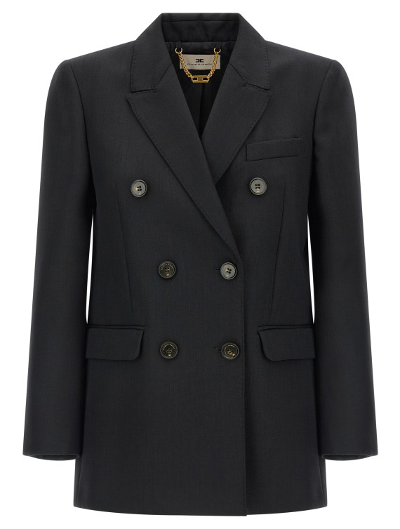 Жакет ELISABETTA FRANCHI Double-breasted blazer (GI29067E2110) #1
