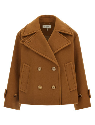 Пальто CHLOÉ Soft wool coat