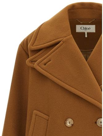 Пальто CHLOÉ Soft wool coat (CH26WMA96272212) #
