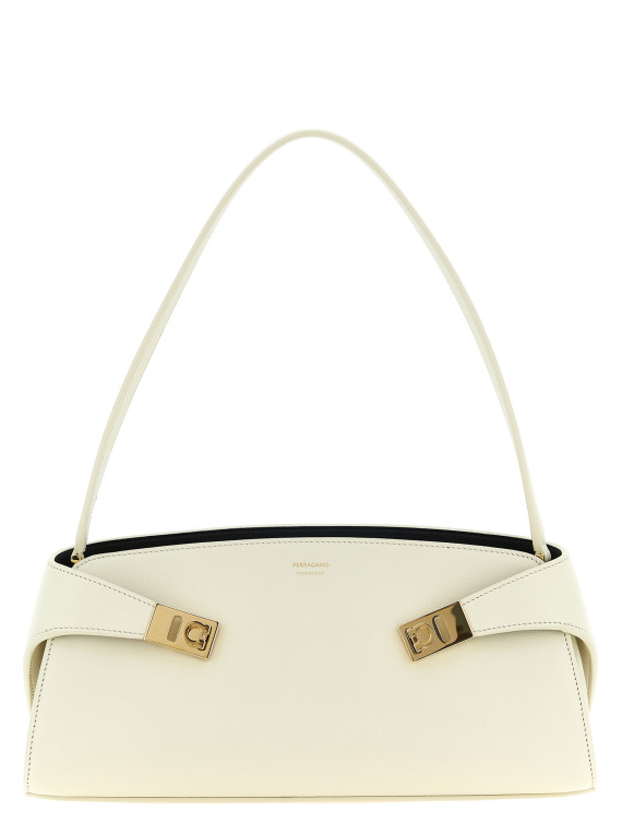 Сумка FERRAGAMO 'Hug East-West' (798502MASCARPONE) #1