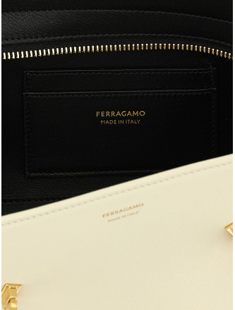 Сумка FERRAGAMO 'Hug East-West' (798502MASCARPONE) #