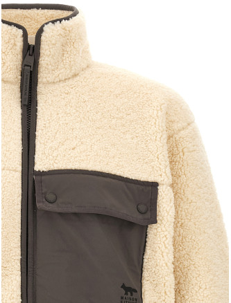 Куртка MAISON KITSUNE Bouclette fleece jacket (MRMWV11WM20460063) #