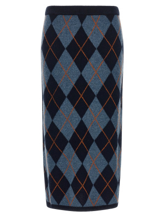 Юбка миди TWIN SET Diamond skirt