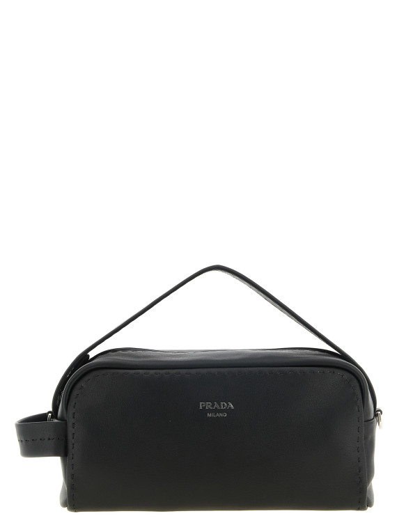 Сумка кросс-боди PRADA 'Bandoliera in pelle' (2VH223VOOO2ZQ4F0002) #1