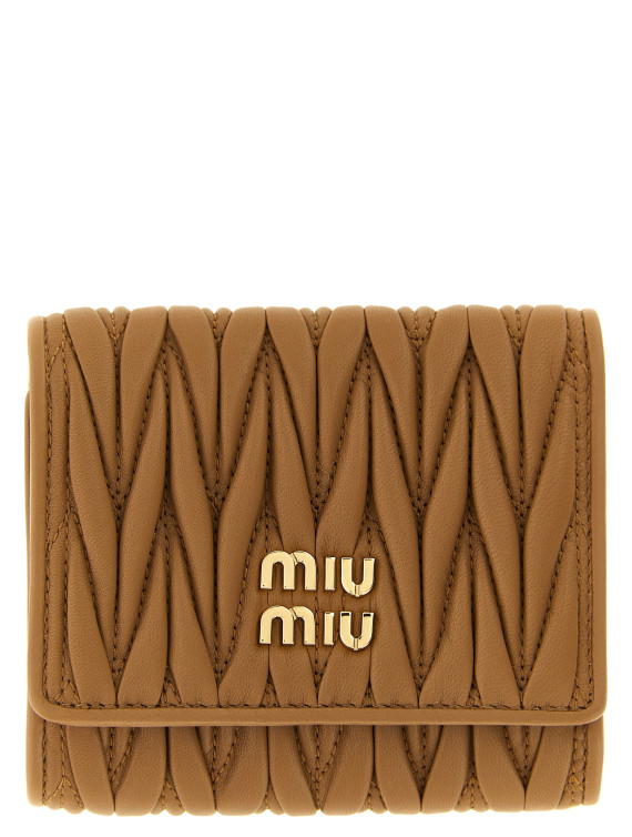 Кошелёк MIU Small matelassé nappa wallet (5MH033AFPPF098L) #1