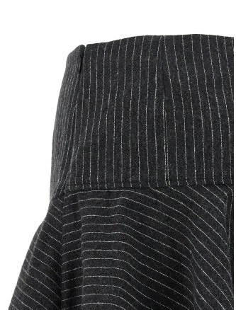 Мини-юбка GANNI Pinstriped flannel skirt (A1090355252) #