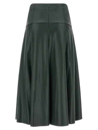 Юбка миди NUDE Eco-leather skirt (1103W26200234) #