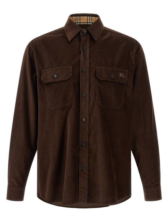 Рубашка BURBERRY 'Cadoc' (8133770CHOCOLATEBROWN) #1