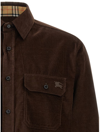 Рубашка BURBERRY 'Cadoc' (8133770CHOCOLATEBROWN) #