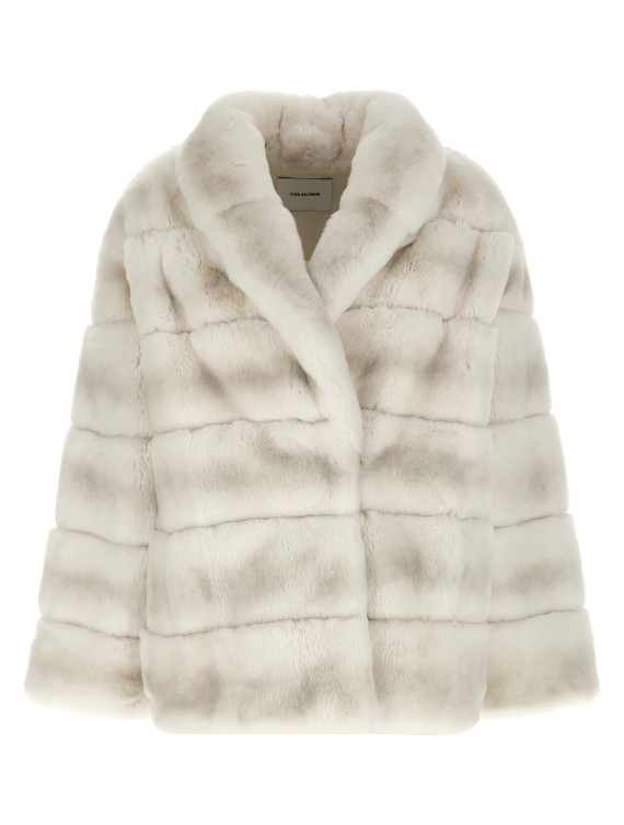 Шуба YVES SALOMON Quilted fur coat (27W27WYV33468REXXA2055) #1