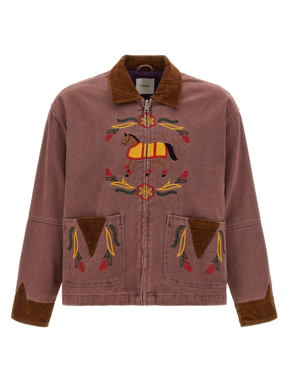 Куртка FOUND Canvas jacket with embroideries (FOFW26JA040128430) #1