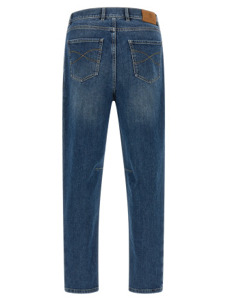 Джинсы BRUNELLO CUCINELLI Comfort cotton jeans (M283PK2510C1471) #