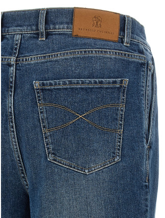 Джинсы BRUNELLO CUCINELLI Comfort cotton jeans (M283PK2510C1471) #