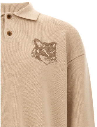Свитер MAISON KITSUNE 'Fox Head Intarsia' (MRMKL00KM03290625) #