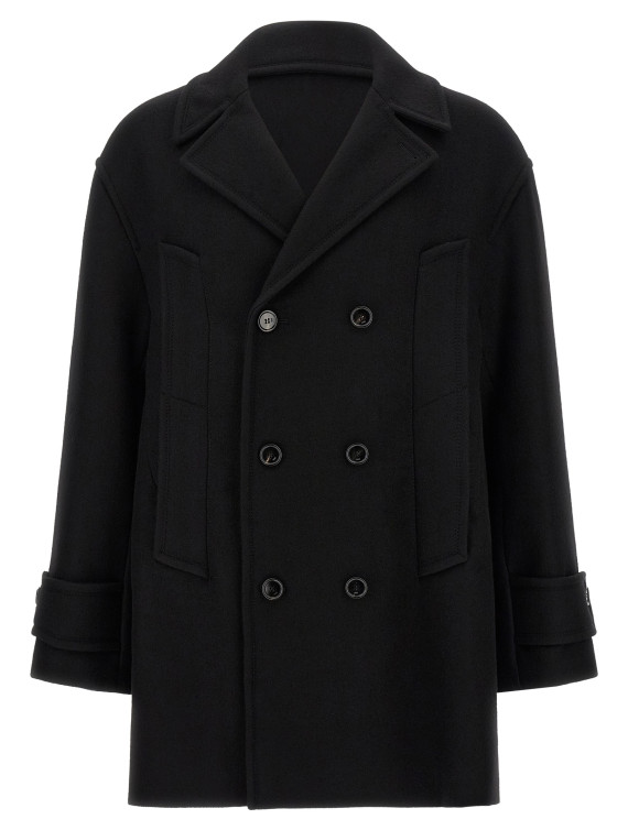 Пальто AMI PARIS Virgin wool caban (HCO480WV0078001) #1